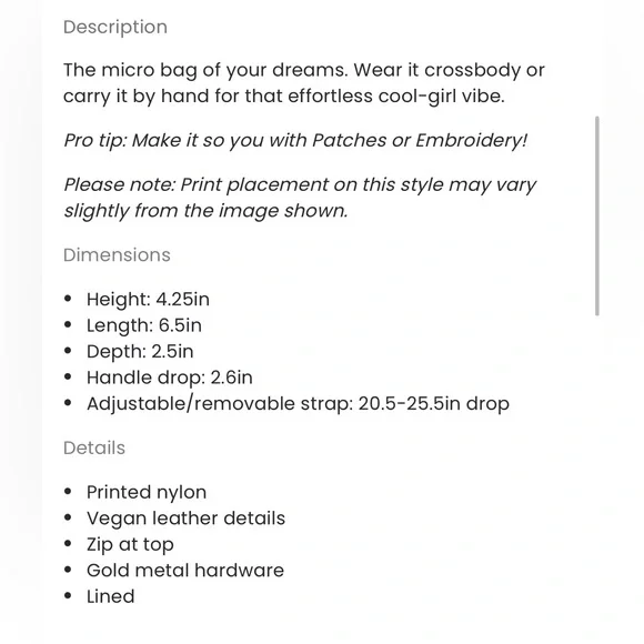 Stoney Clover Lane pouchette - Picture 9 of 9